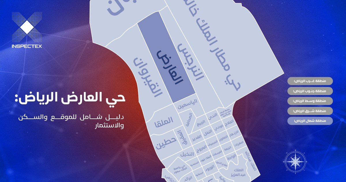 حي العارض الرياض: دليل شامل للموقع والسكن والاستثمار