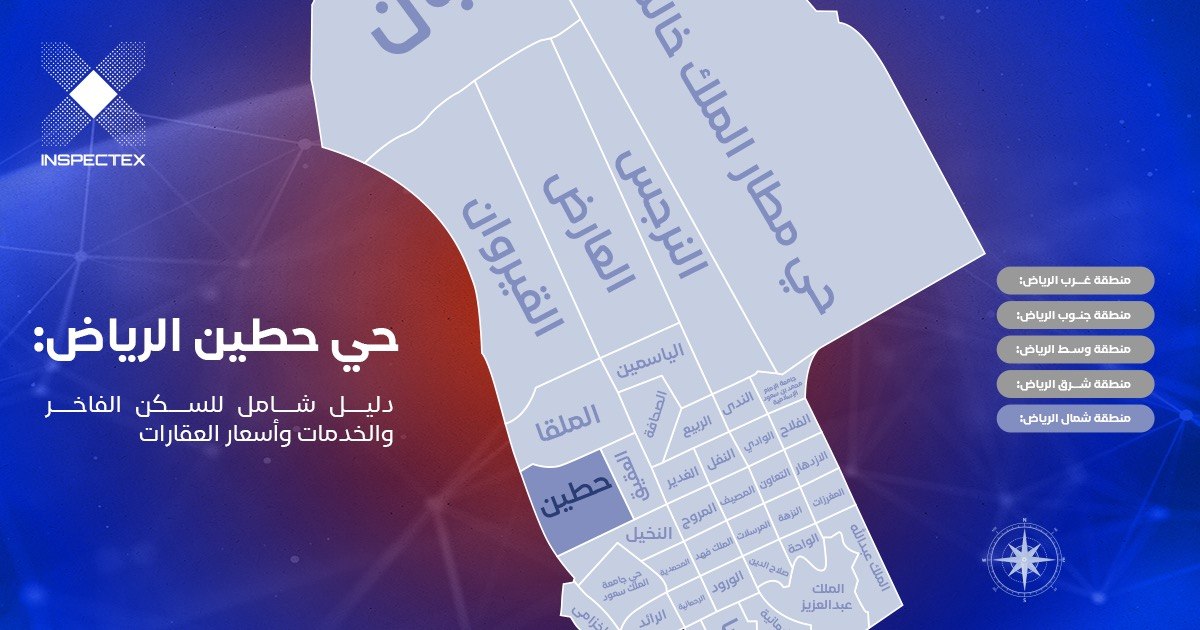 حي حطين الرياض: دليل شامل للسكن الفاخر والخدمات وأسعار العقارات
